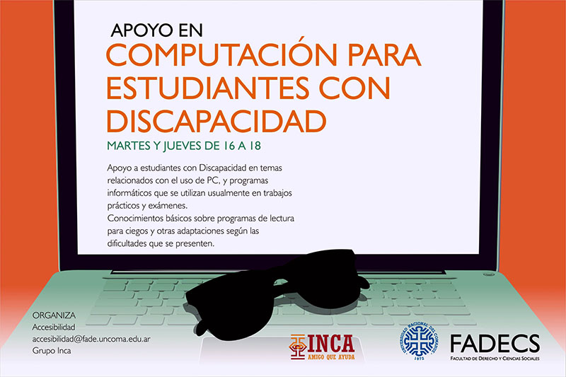 APOYO EN COMPUTACIÓN PARA ESTUDIANTES CON DISCAPACIDAD